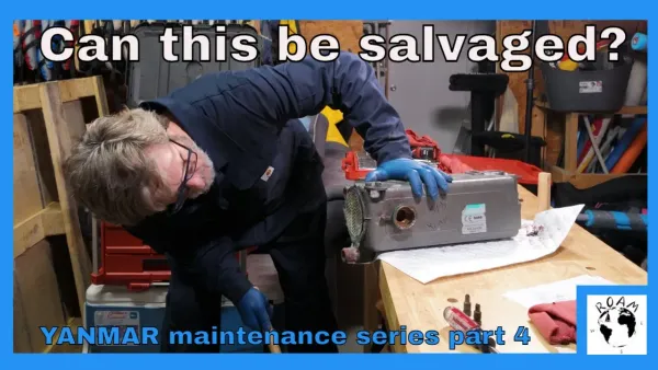 EP47 - Trying to save the heat exchangers from our aging Yanmar engines. Part 1