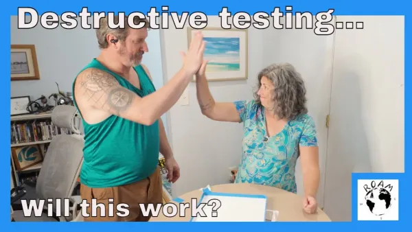 Ep49 - Destructive testing our new countertop