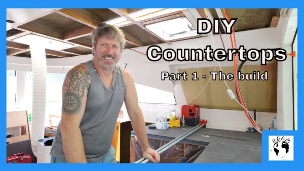 Ep53 - We built a new lightweight countertop -- from scratch!