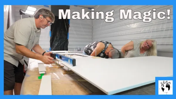 Ep54 - Epoxy Resin Countertops | Stunning White Counter Transformation