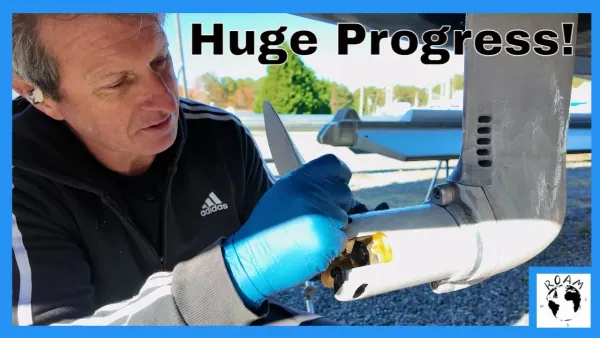 EP59 - DIY Bridge Crane Success! Lifting Engines & Installing Sail Drives + F2 Eco Paint